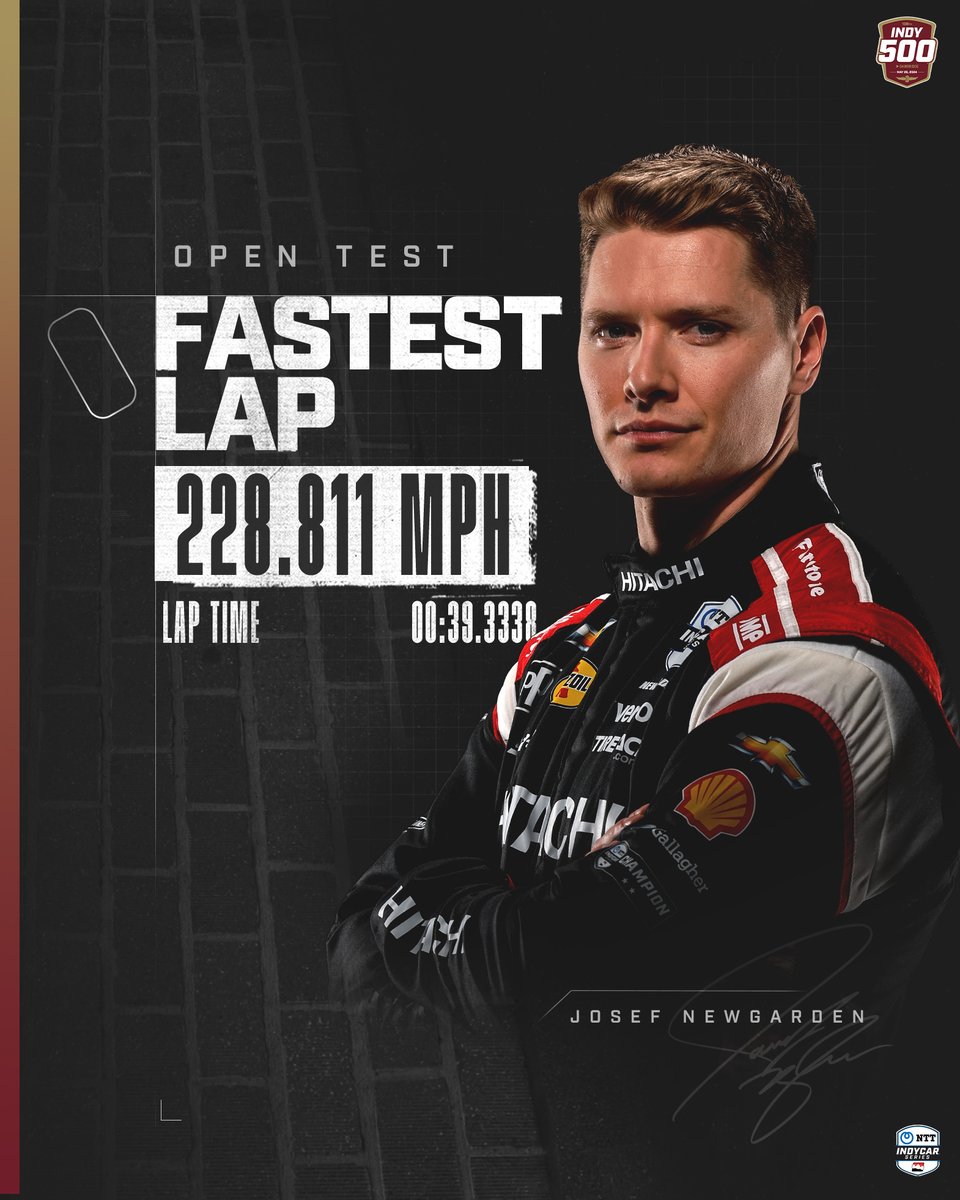 2023 #Indy500 Champ started off hot 🔥 #INDYCAR // @josefnewgarden