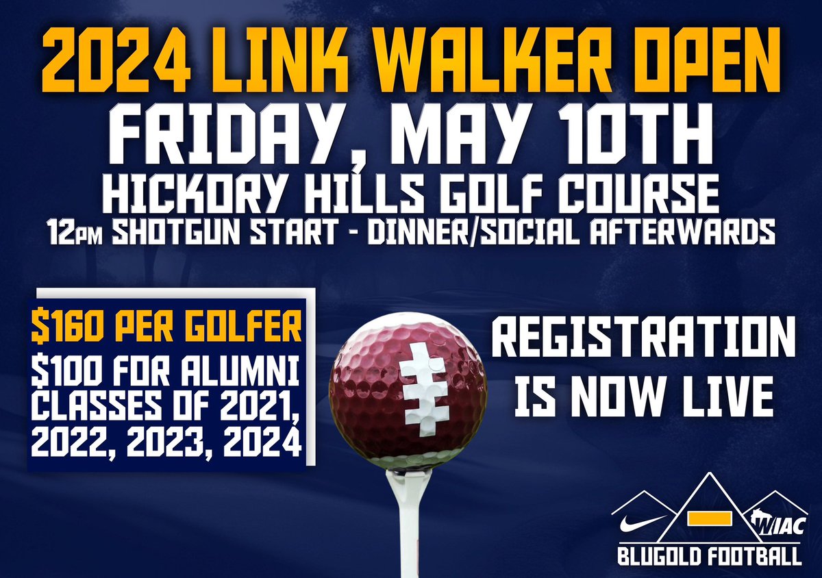 This warmer weather has us ready to hit the course! ⛳️ Make sure you sign up for the Link Walker Open Friday, May 10th! Register here ⬇️ docs.google.com/forms/d/e/1FAI… #ROLLGOLDS x #CTM25