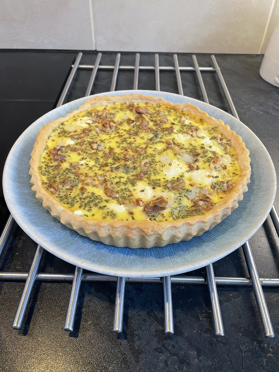 This Squash, Goats Cheese and Walnut Tart from @SainsburysMag was delicious  #imadethis