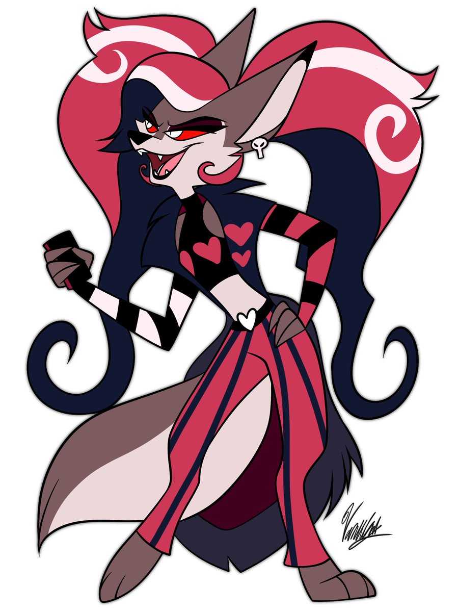 The main dog of the Vees~ ❤️ #HazbinHotel #HazbinHotelVelvette