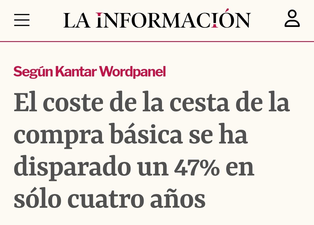 Nuestro poder adquisitivo se devalúa brutalmente ante la tibieza de un Gobierno que se dice de izquierdas. No han puesto topes a los precios y siguen sin actuar con contundencia ante quienes ni siquiera cumplen la prohibición de subir margenes en los alimentos con el IVA rebajado