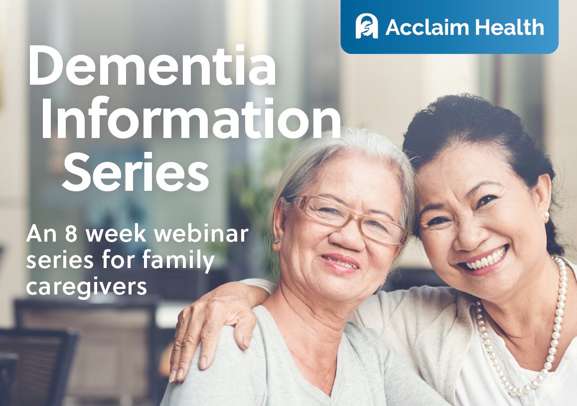 Are you caring for a loved one with #dementia? Join our 8-week Dementia Information Series to learn about the condition, how to help somebody who has it, and how to cope with it as a #caregiver The series begins on May 1, 7 - 9 pm Register here: ow.ly/lgVK50RenEx #halton