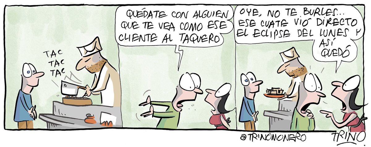 Jueves de Tacos con mirada de admiración a los fenómenos naturales #trinomonero