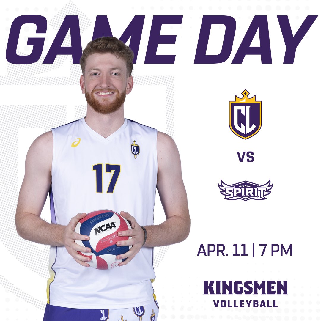 Kingsmen Volleyball is back at home! #OwnTheThrone