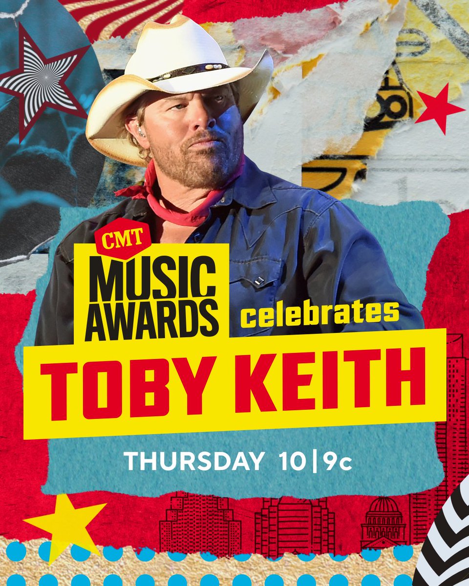 After a tribute performance at the #CMTAwards, @CMT is continuing to celebrate Toby w/ a tribute highlighting his most memorable moments + interviews from his friends & people he inspired including Sammy. Tune in to CMT Thurs 10/9c + watch an encore of the CMT Awards at 7/6c!