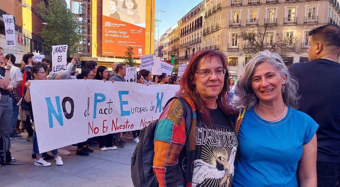 cgtzonasur's tweet photo. FRONTERAS | Hoy toca estar en #Callao #Madrid, contra la #EuropaFortaleza.

¡No al pacto de europeo de Migración y Asilo!

#QueNoTeVendanElPacto

La #LeyDeExtrangería mata gente cada día! https://t.co/60UxVCSHBw