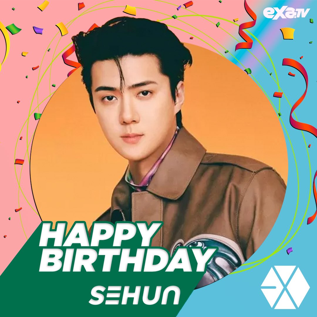 🎂¡Feliz cumpleaños 30 a #Sehun de @weareoneEXO!🥳 #EXO #ExaKpop #kpop #sehunedit #exosehun #HappySehunDay