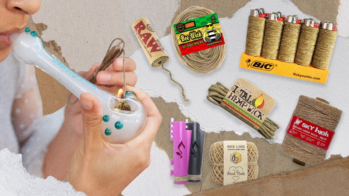 Ditch your lighter, and take your cannabis experience to the next level by burning hemp wick to light up your next joint or bowl. veriheal.com/blog/hemp-wick…