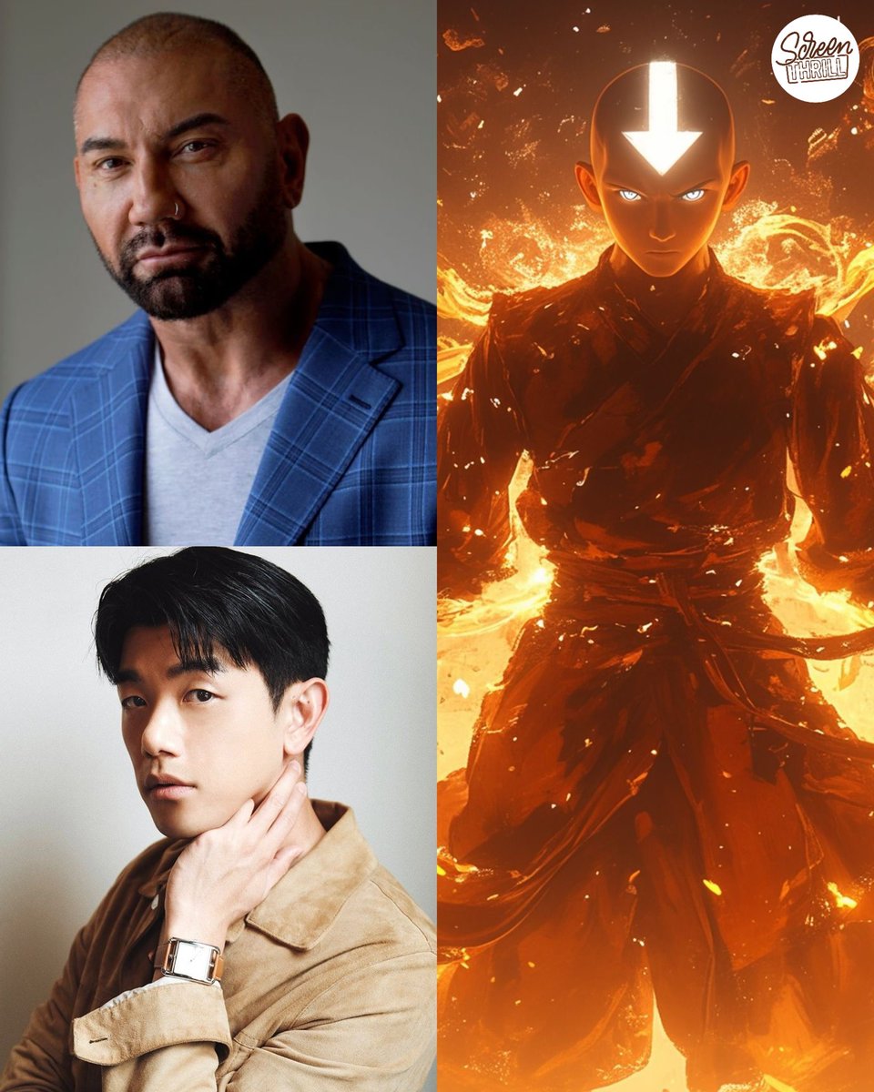 The new Avatar: The Last Airbender films will be a trilogy. The first film titled, ‘AANG: THE LAST AIRBENDER’ will release on Oct. 10, 2025. Dave Bautista will voice the villain and Eric Nam has been cast as adult Aang.