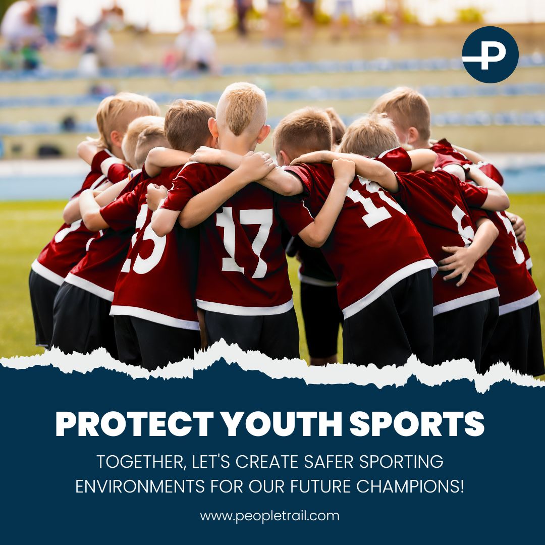 Youth sports should be a safe haven for growth and development. Yet, issues of misconduct persist. At Peopletrail, we're committed to safeguarding young athletes through comprehensive #backgroundscreening of adult participants. Together, let's create safer sporting environments.