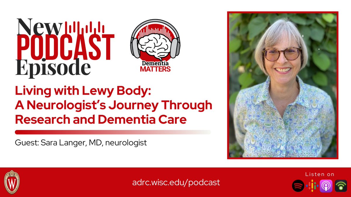 What do you do if you have a family history of #dementia and experience symptoms, but can't get a diagnosis? Dr. Sara Langer joins #DementiaMatters to share the obstacles she encountered on her journey, why she turned to research and more. Listen 🎧 go.wisc.edu/4t2c7h