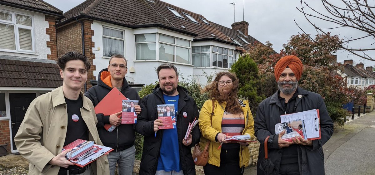 A busy day out knocking on doors across 🔴 Chipping Barnet 🔴 Ilford North 🔴 Ilford South Great to hear such a positive response to @UKLabour’s ambitions for London & for our country.