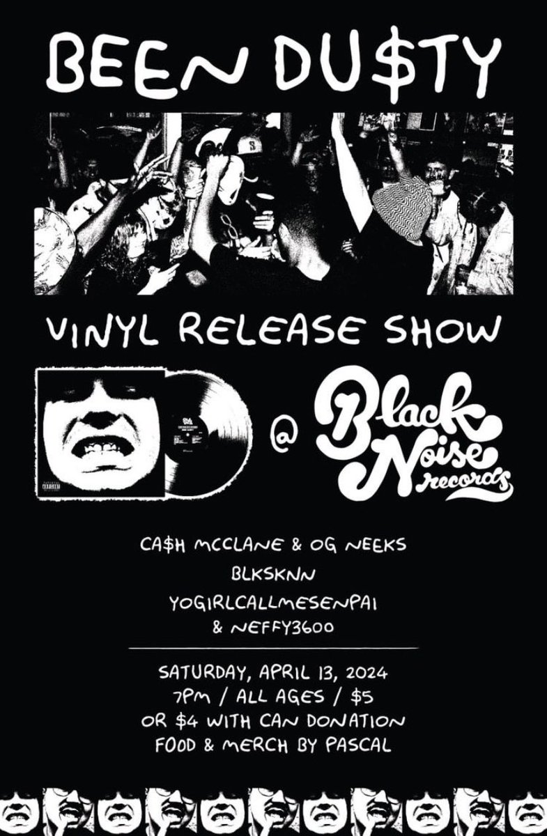 Saturday in Bellingham at Black Noise Records - <a href="/cashbandicoop/">cashbandicoop</a> debut album drops on Vinyl 😤💎

every song produced by <a href="/OG_Neeks/">X xx porn🫦</a> , mixed/mastered by me