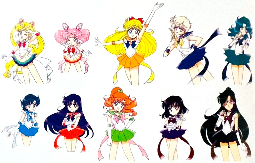 New art from the Sailor Moon Raisonné Art Works #SailorMoon #セーラームーン