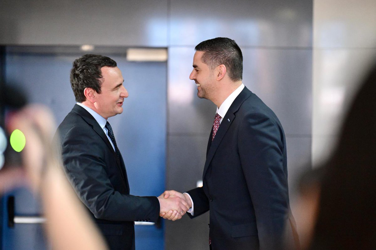 At the end of the @OSCE24MT visit to #Kosovo, I met Prime Minister @albinkurti to discuss ongoing developments in the region. I affirmed that current challenges in the heart of Europe are a growing concern, but they should not overshadow the long way we have already come.…