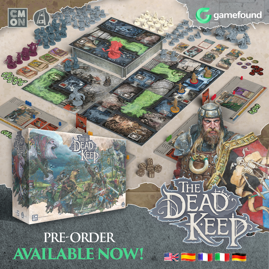 We’re keeping the mist at bay for as long as we can! Pre-order The Dead Keep before it’s too late. gamefound.com/en/projects/cm…
