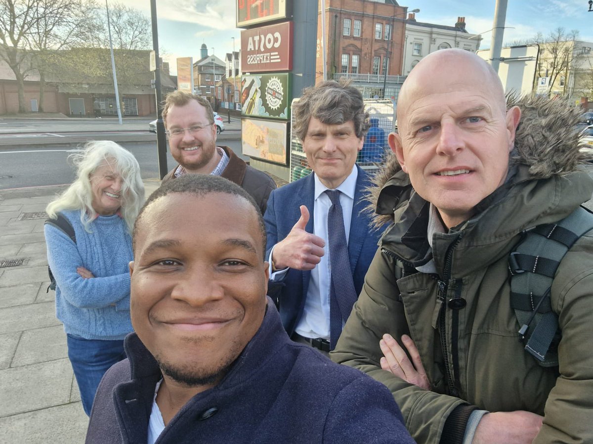 Same time, same place! Out campaigning again for Promise Phillips - your local candidate in the Streatham Common & Vale by-election on 2 May. Make Lambeth Cllrs sit up and listen! We do NOT want this LTN Local Traffic Nightmare re-imposed.