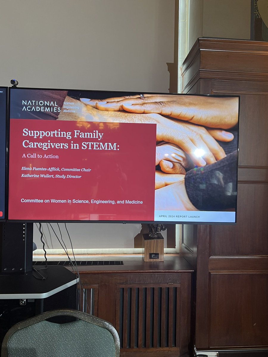 We hope our report on Supporting family caregivers in STEMM will be impactful, even transformative