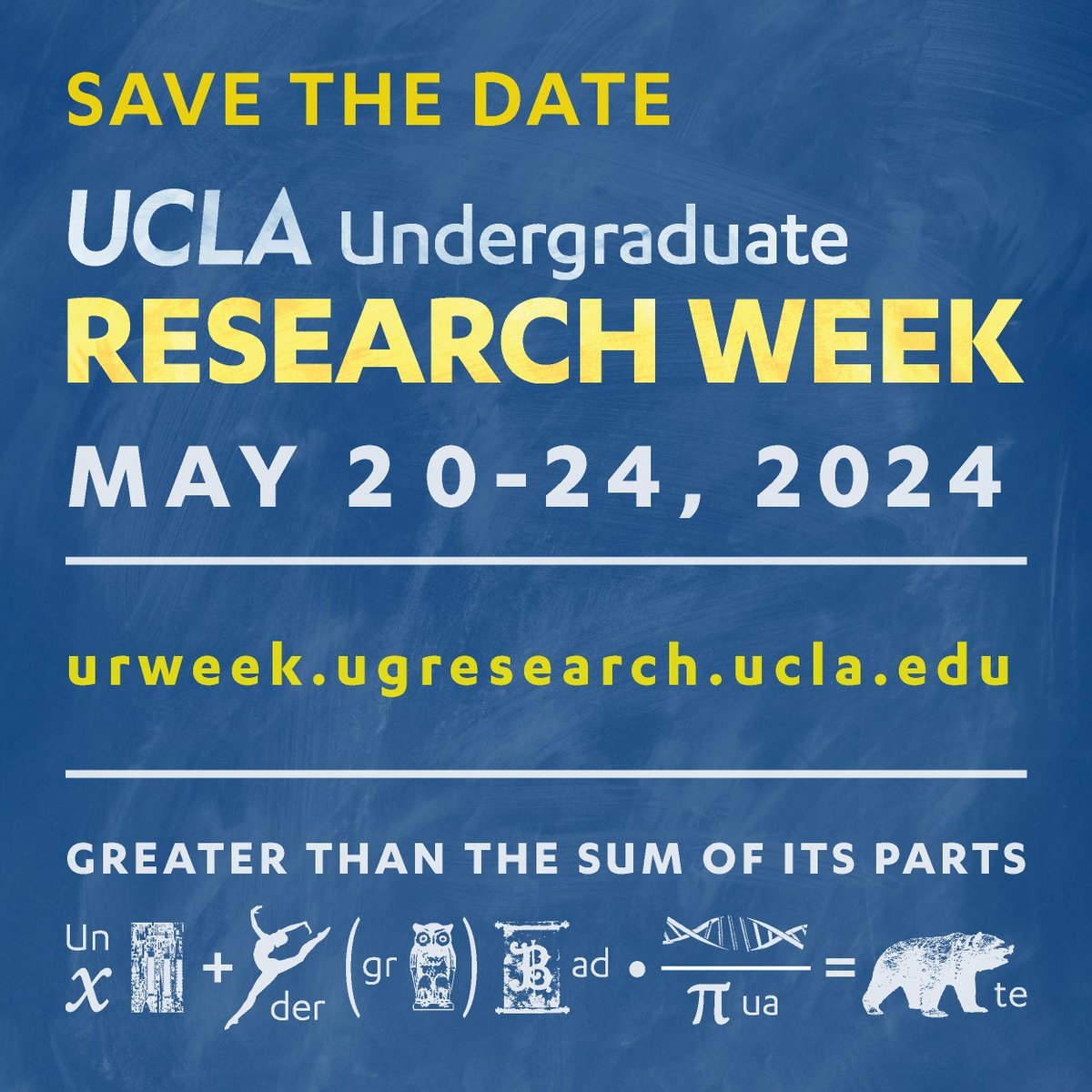 Bruins, Undergraduate Research Week is just around the corner! 📚🔬 Join us May 20-24 for a celebration of research and creative inquiry by UCLA students. April 15 is the deadline to apply to share research or creative projects! ucla.in/3vItA6b #BruinResearch #UCLACollege