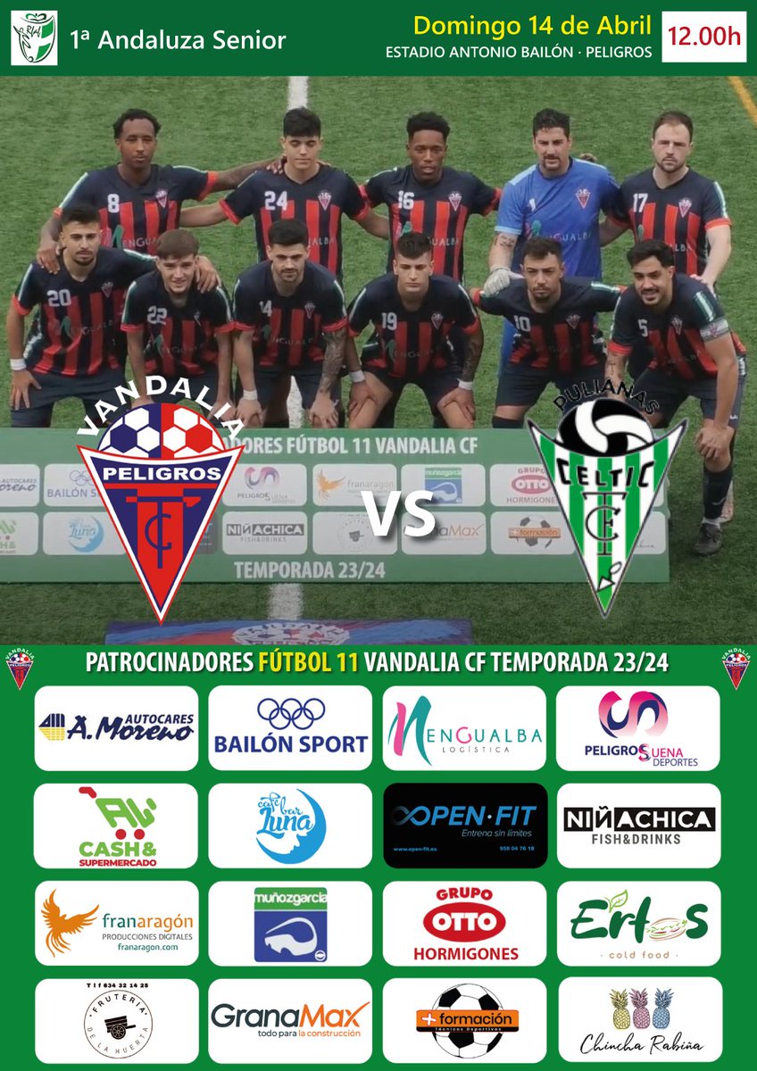 ¿Es un clásico o es un derbi?
Quizás son las dos cosas, pero es sin duda, el partido más importante de la recta final de la temporada para ambos equipos. Nuestro equipo necesita más que nunca las gradas del campo llenas. ¡Ven a verlo! tendremos sorteos especiales...