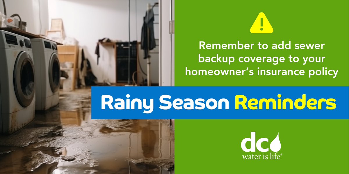 April showers bring May flowers, and sometimes sewer backups too! Ensure you are fully prepared for a possible loss, remember to add sewer backup coverage to your homeowner’s insurance policy. This will help you get immediate relief in the event of a backup in your home!🌧️💩