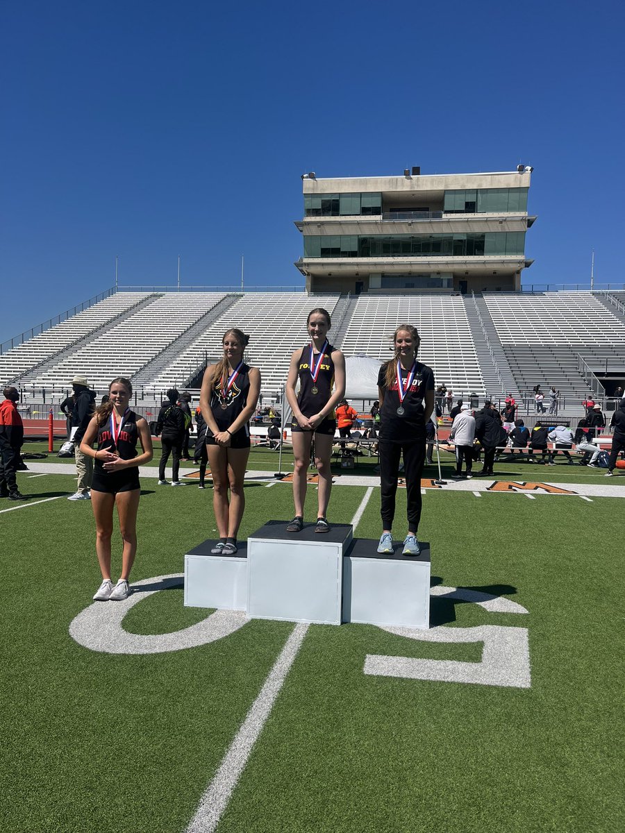 Congratulations, Layla! Area Champion in the Pole Vault! Next stop - the regional meet!