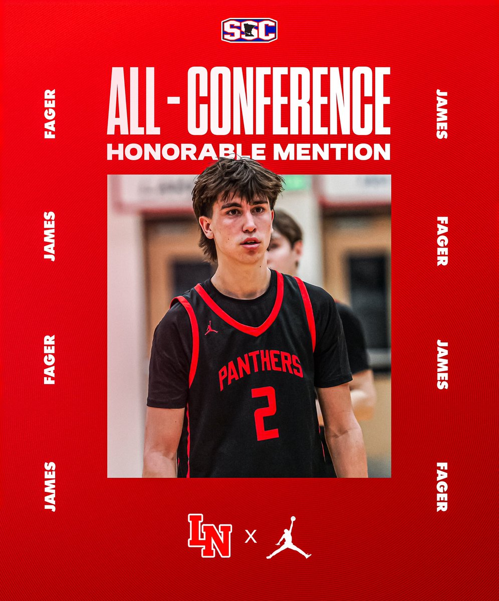 All-Conference Honorable Mention: Tyler Christianson James Fager #CreatedByCulture