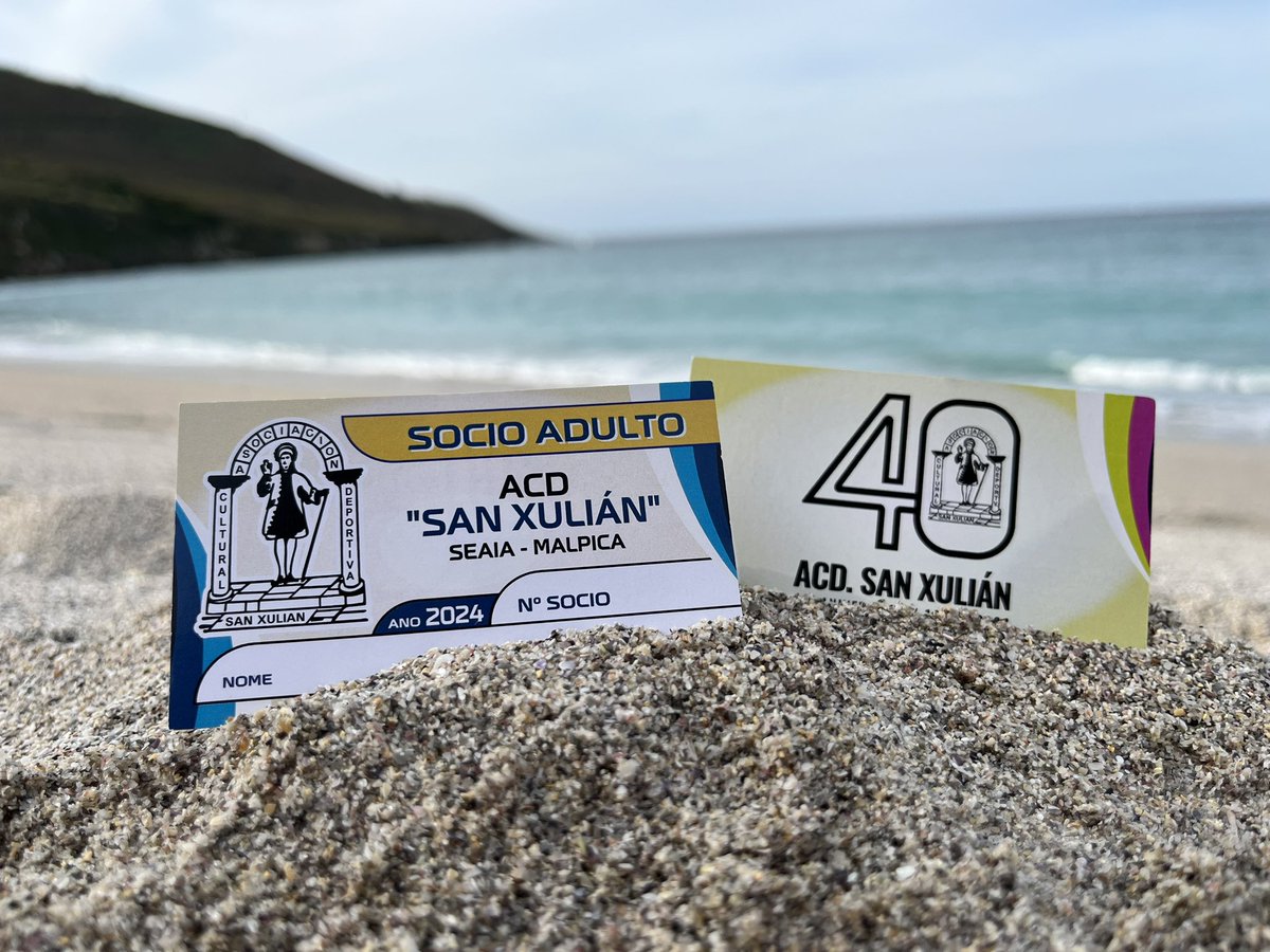 🪪CARNÉS DE SOCIOS

✍🏼Queremos facerlle saber a todos os socios que os carnés serán repartidos durante este mes de abril, comenzando o sábado desta fin de semana.

💵Os prezos son os do ano anterior:
      - Adulto: 10€
      - Infantil (ata os 12 anos): 5€