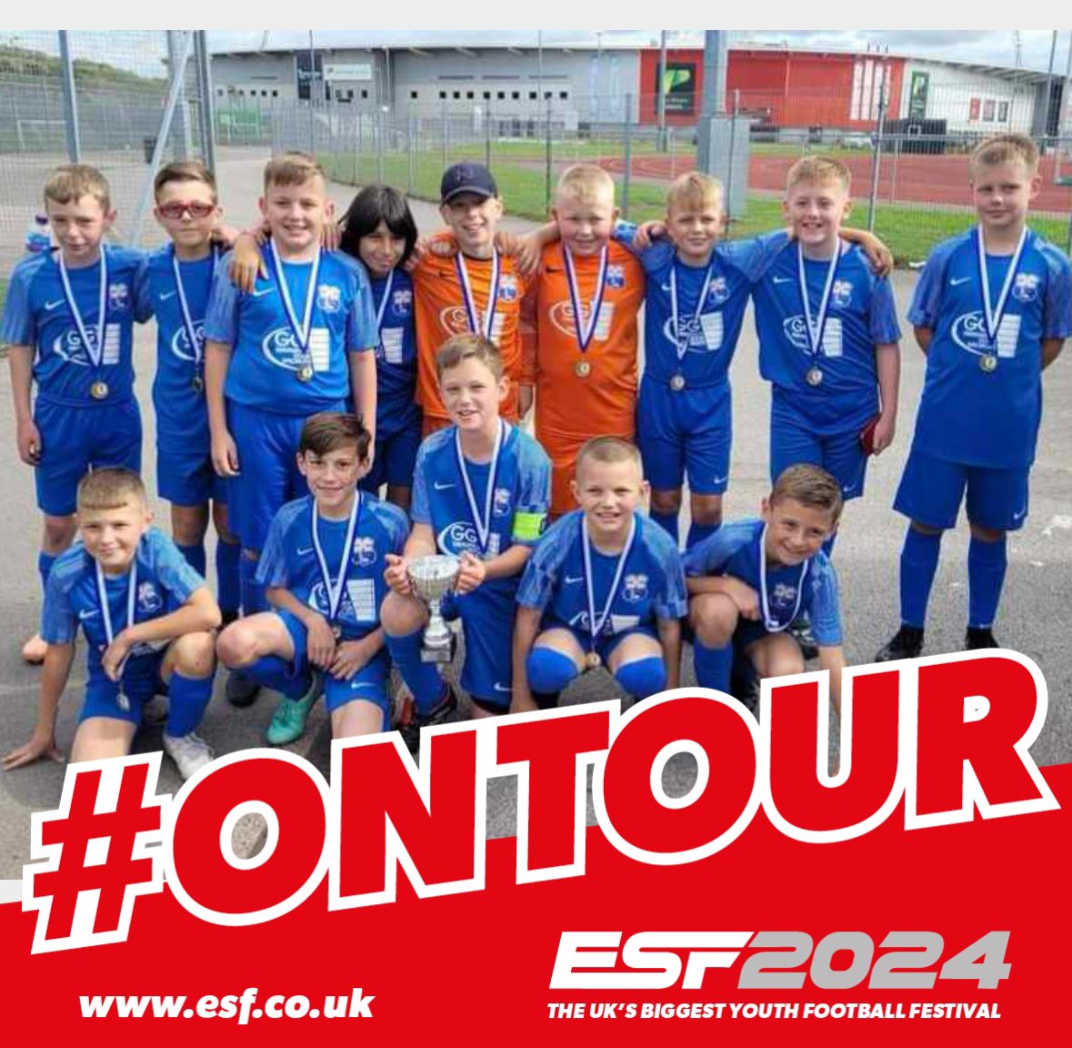 Rossington U11's are very excited to go #OnTour to ESF 2024 at Butlins Skegness!

#ESF2024 #TheUltimateTour