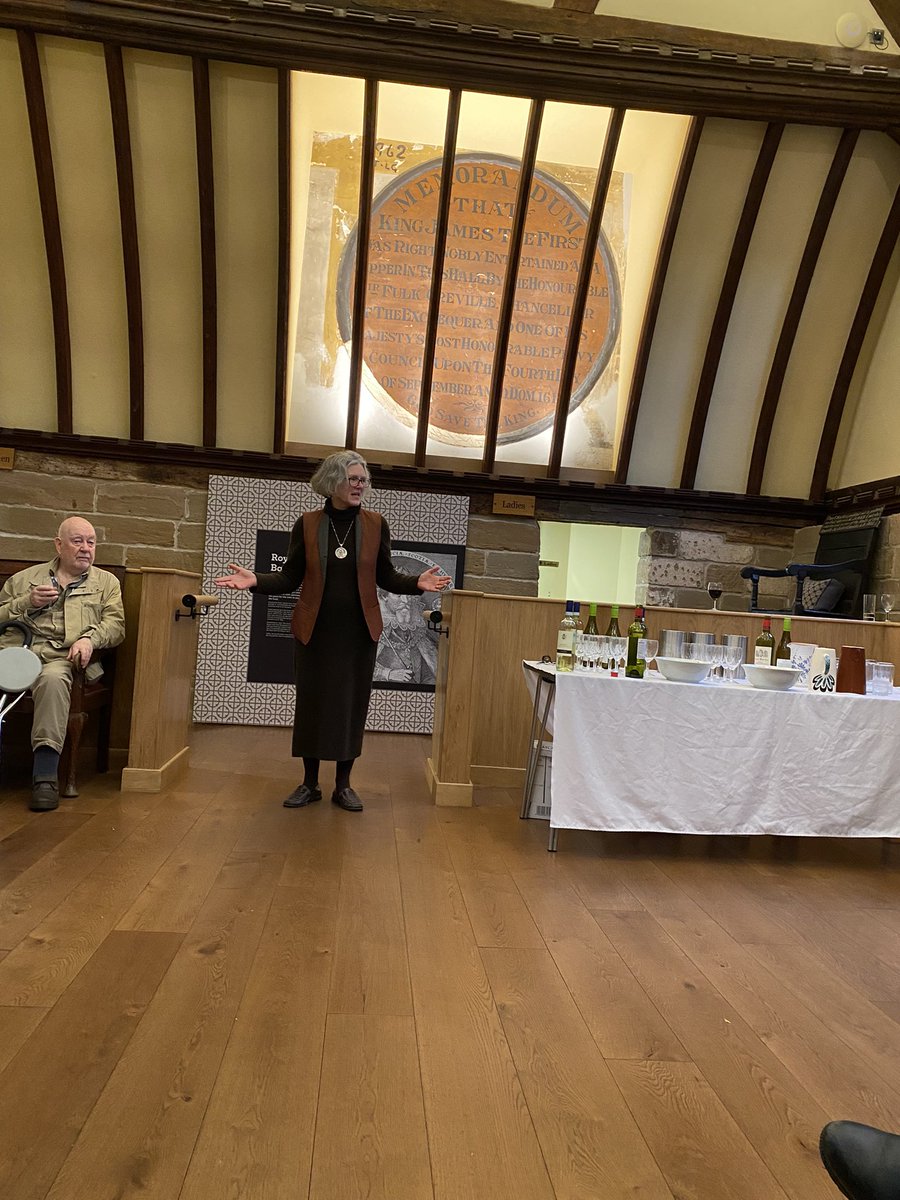 @LordLeycester friends meeting. Hearing how this £4.5 million project saved these globally important medieval buildings #lordleycester #unlockingwarwick #heritage