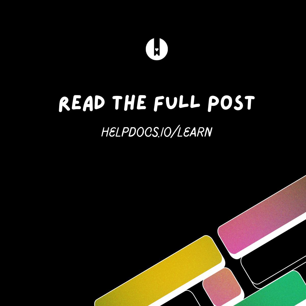 HelpDocs's tweet image. Fancy a Knowledge Base template refresh? Check out our top tips for building one from scratch 🚧 
Check out the full guide over here 👉 buff.ly/3Ujr1kB
