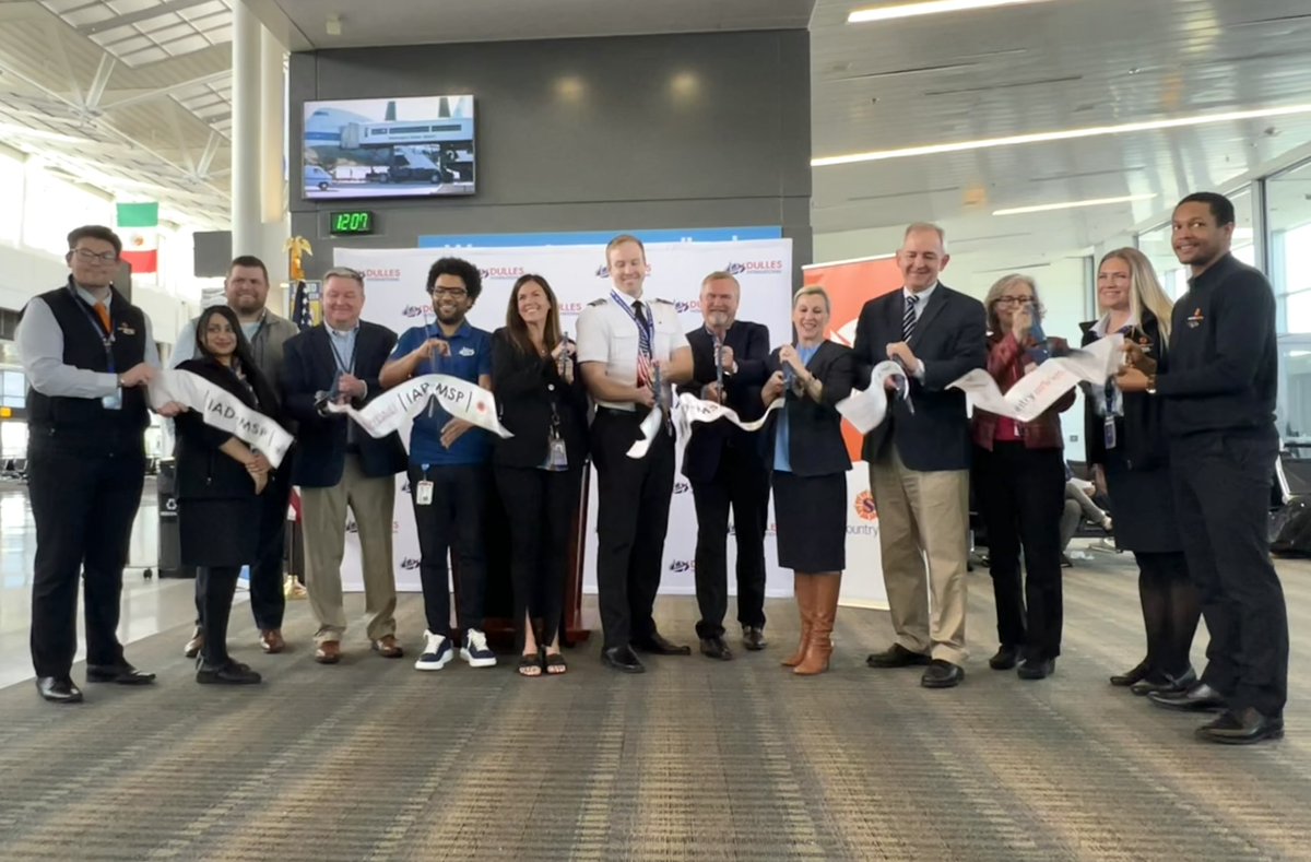 Yesterday we welcomed @SunCountryAir with nonstop service to @mspairport! Book your trip here: bit.ly/3TR5w9f