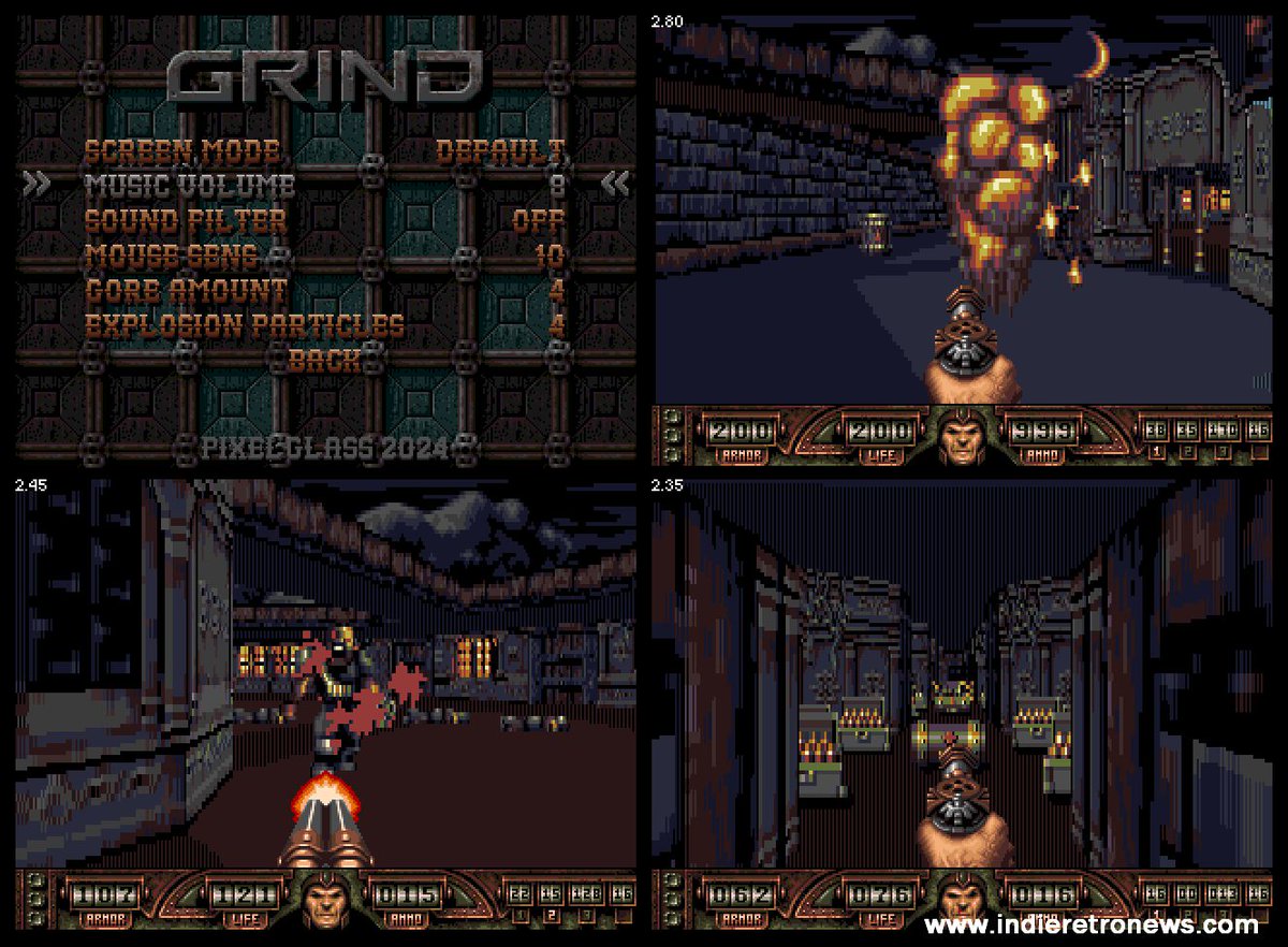 Indie Retro News: Grind - A first person shooter for Amiga 500, made with the amazing Dread-Engine! [New Update] indieretronews.com/2024/04/grind-… #retrogaming #gaming #commodoreamiga #doom #amiga #fps #gamedev