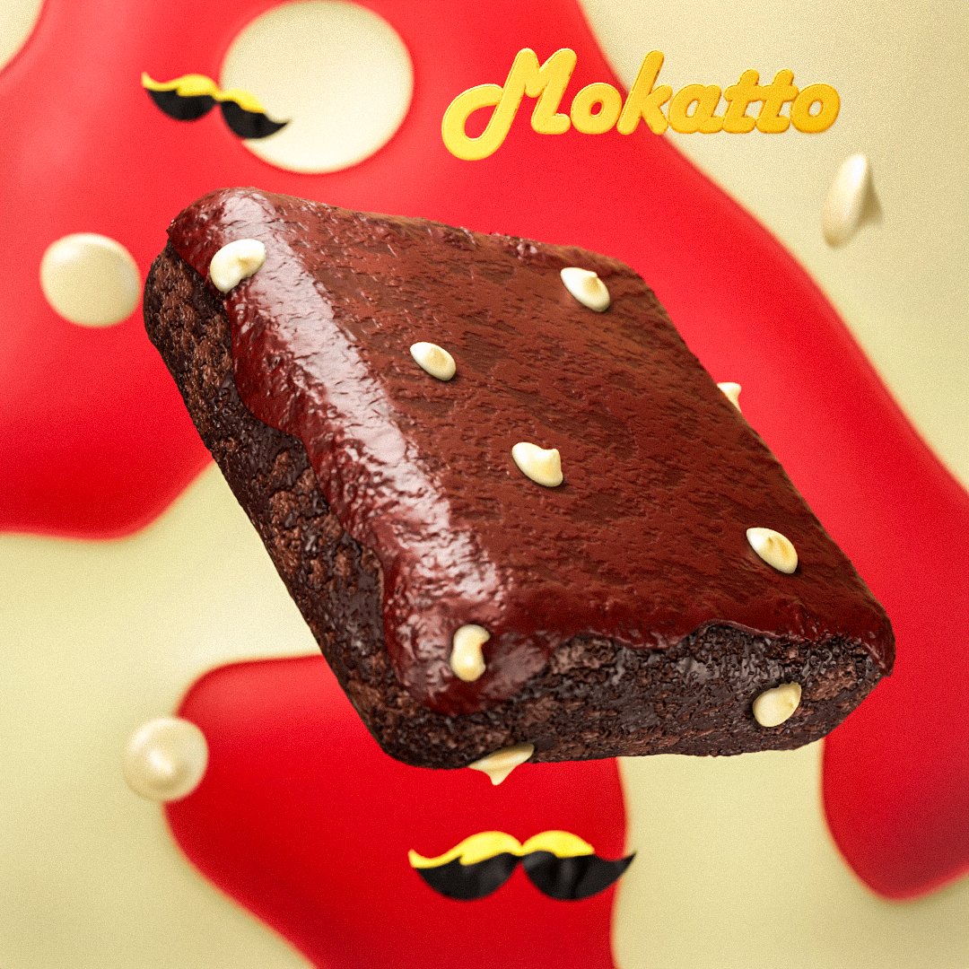 juanandreaa's tweet photo. I designed a brownie in 3D for a friend's business.
#cinema4d #C4D #render #cgi #3D #brownie https://t.co/5b3YLFraAZ