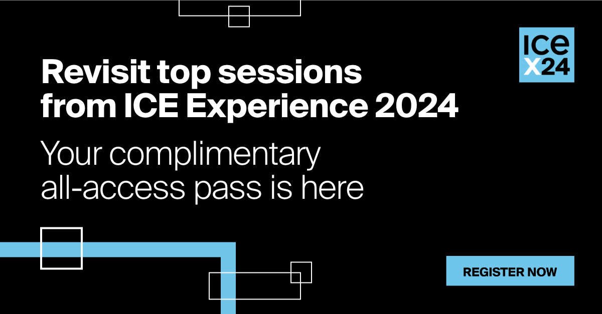 Missing Las Vegas already or couldn’t attend #X24 in person? ICE Virtual Experience 2024 brings top conference moments directly to you - online and at no cost. The virtual doors open May 1, so register now to gain direct access. experience.ice.com/?utm_medium=so…