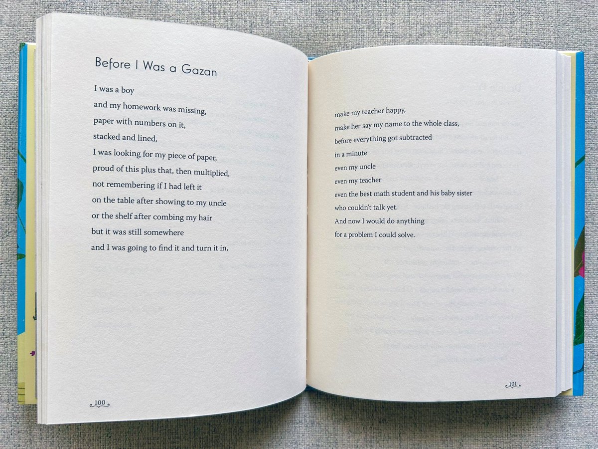 I can’t stop thinking about this poem by former Young People’s Poet Laureate, Naomi Shihab Nye. 💔
#NationalPoetryMonth #PoetryMonth