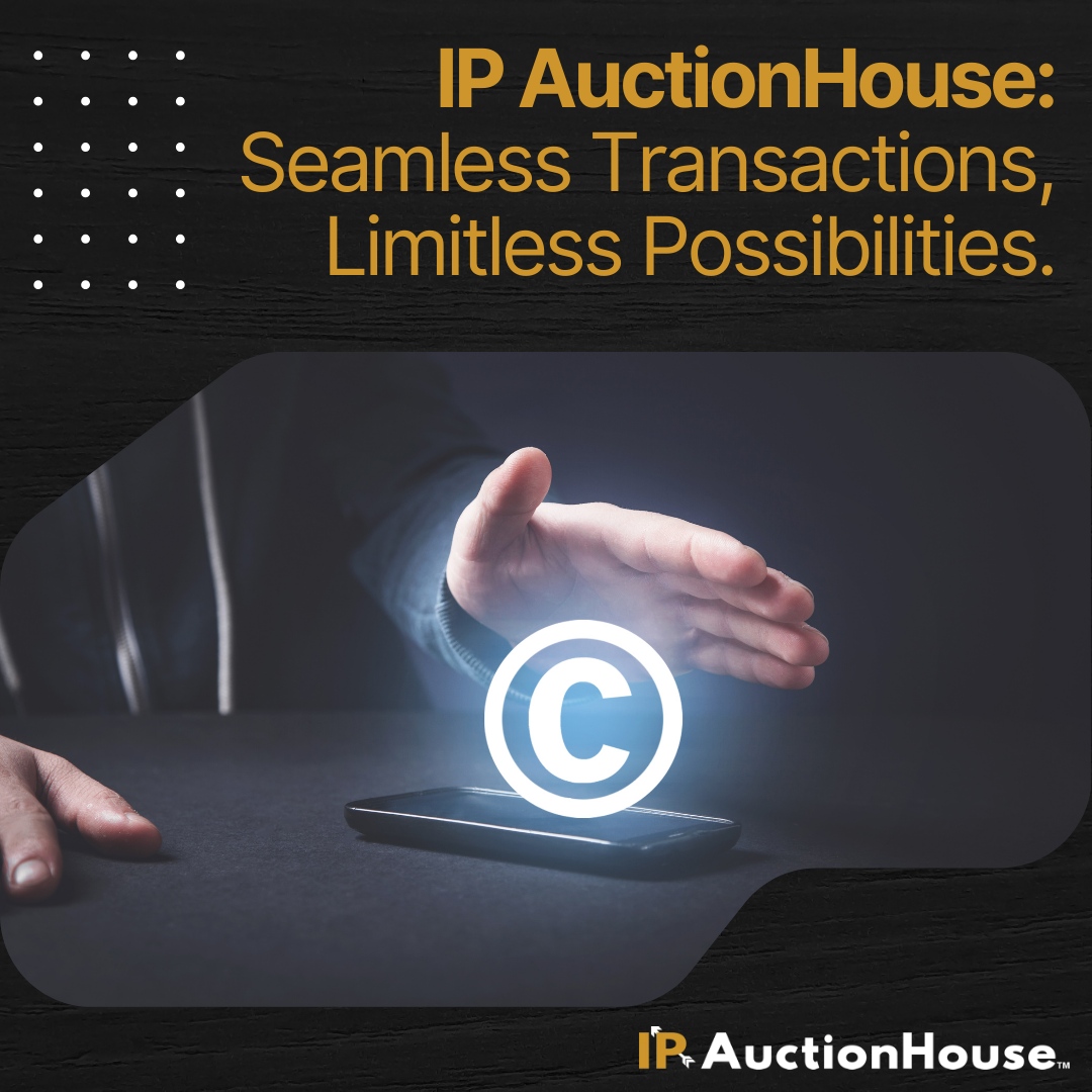 Unlock limitless possibilities with IP AuctionHouse. Our transparent bidding process and seamless transaction processing make innovation more accessible than ever.

Start bidding and shaping the future today! 

ipauctionhouse.com

#IPAuctionHouse #Patents #Copyrights