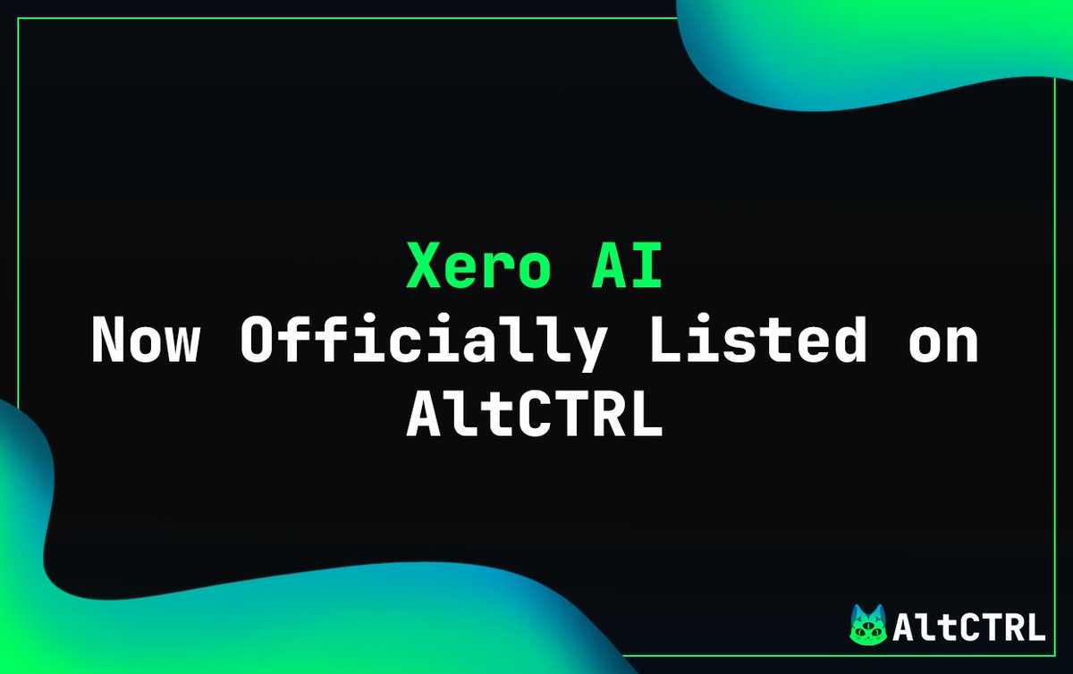 Xero AI is now officially listed on the AltCTRL #SaFu Token list! @xeroai_erc xeroai.io 0xC5842df170b8C8D09EB851A8D5DB3dfa00669E3F