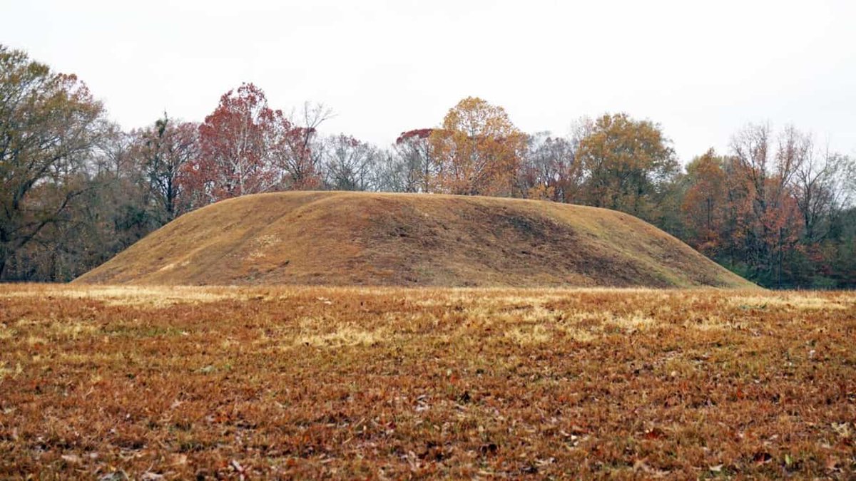 Located just a short drive from Choctaw, Mississippi is the Nvnih Waiya Village Site. Our creation stories explain Nan Awaya to be our Mother Mound; the place where Choctaw people were created. Learn more at bit.ly/3TRz2f5.