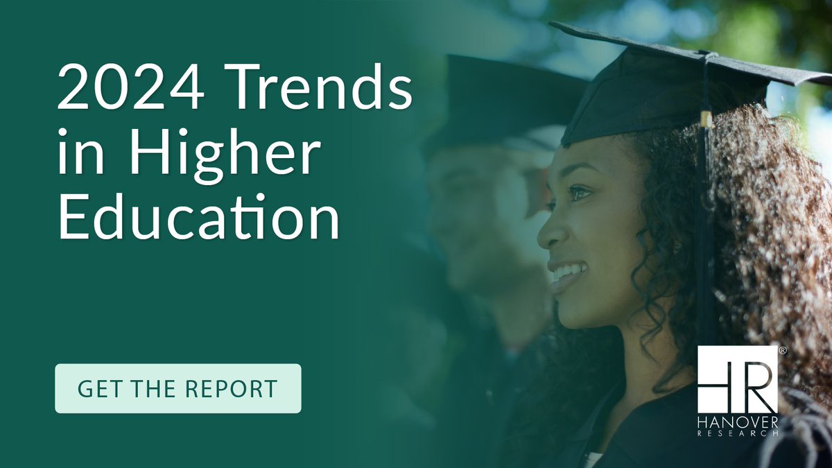 Hanover’s 2024 Trends in Higher Education report highlights 5 trends institutional leaders should pay attention to this year including reducing enrollment barriers, focusing on high-return academic programs. Get it here hubs.ly/Q02sjzVp0