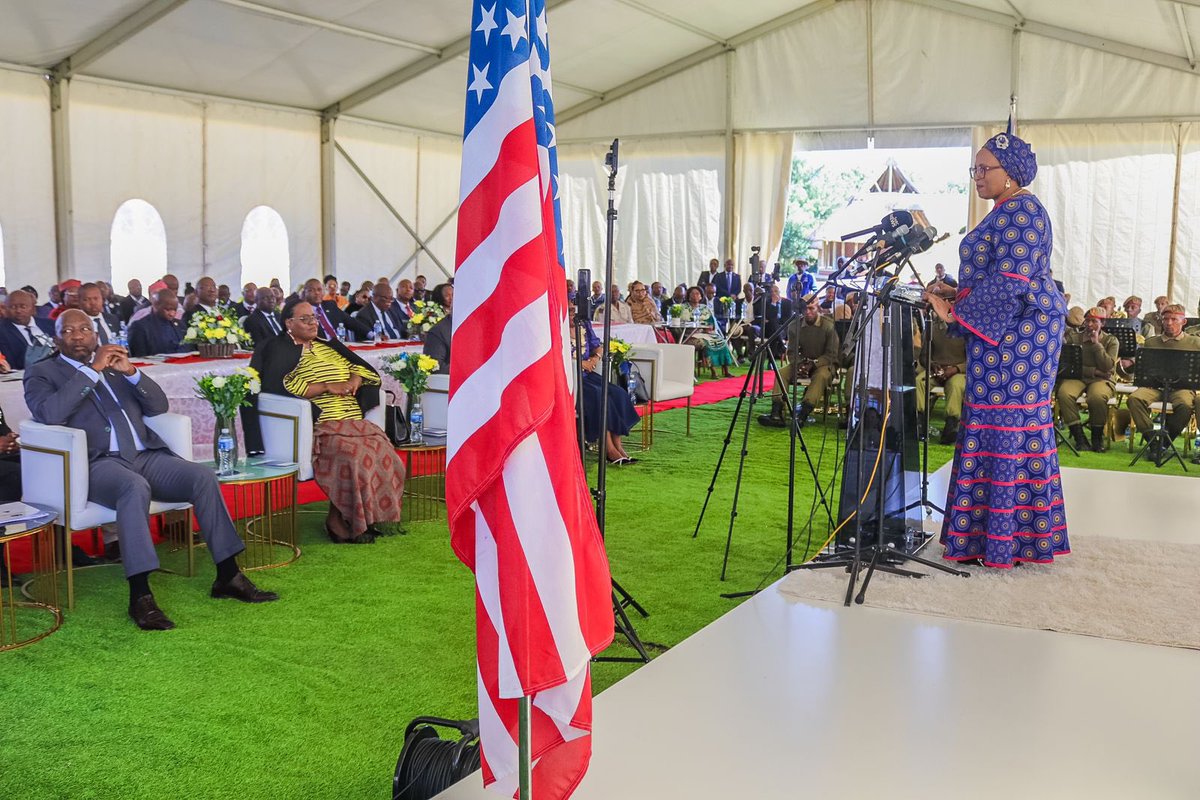 What a joyous celebration today at the compact’s launch in the beautiful foothills of Thaba Bosiu. Sefate se tsejwa ka ditholwana—this compact will produce fruit beyond measure and @MCCgov is ready to support the Government of #Lesotho implement our compact investments.