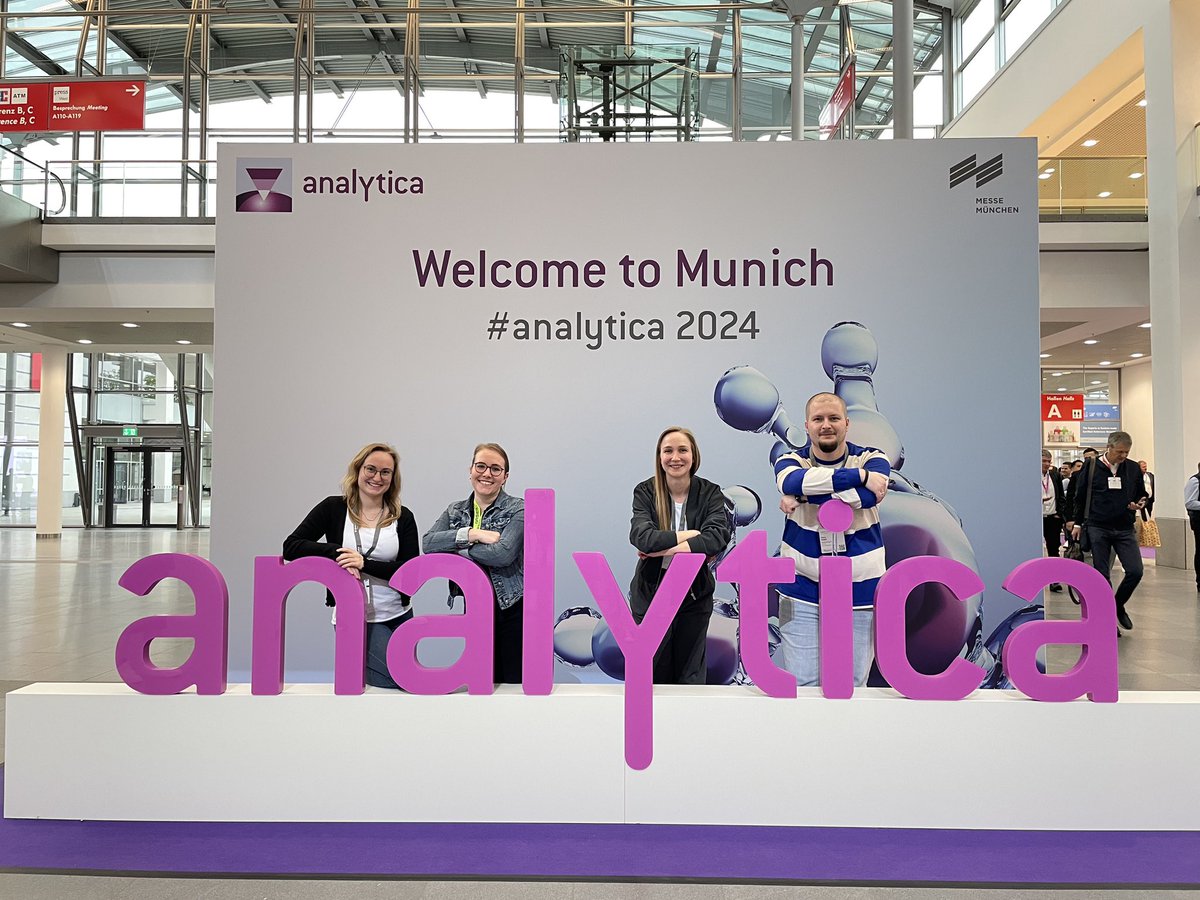 We were present at @analyticaFair 2024 in Munich on day 1. It was nice to meet and interact with many vendors and discuss science at the World’s biggest analytical sciences trade fair.

#analytica #proteomics #metabolomics