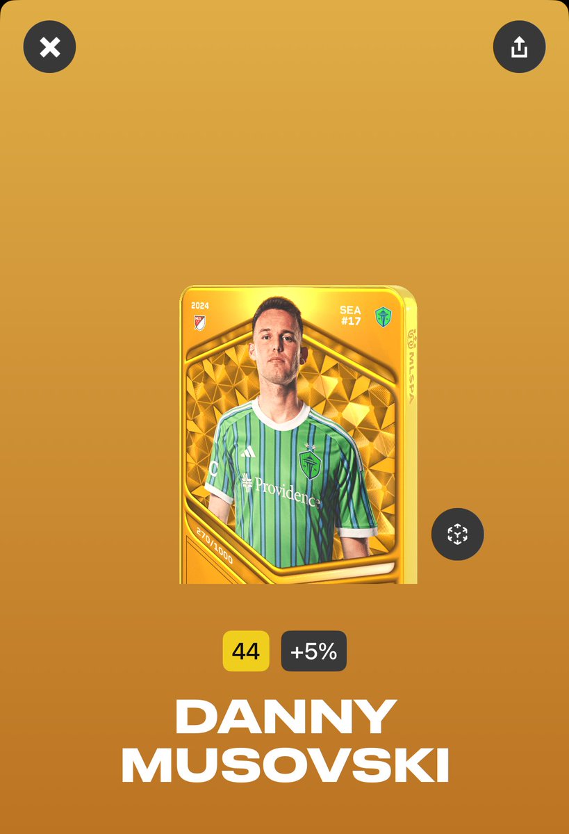 After my podium finish in ⁦@UltiChamps⁩ , I’ve pulled a card from a ⁦<a href="/Sorare/">Sorare</a>⁩ rivals rewards box 🚀