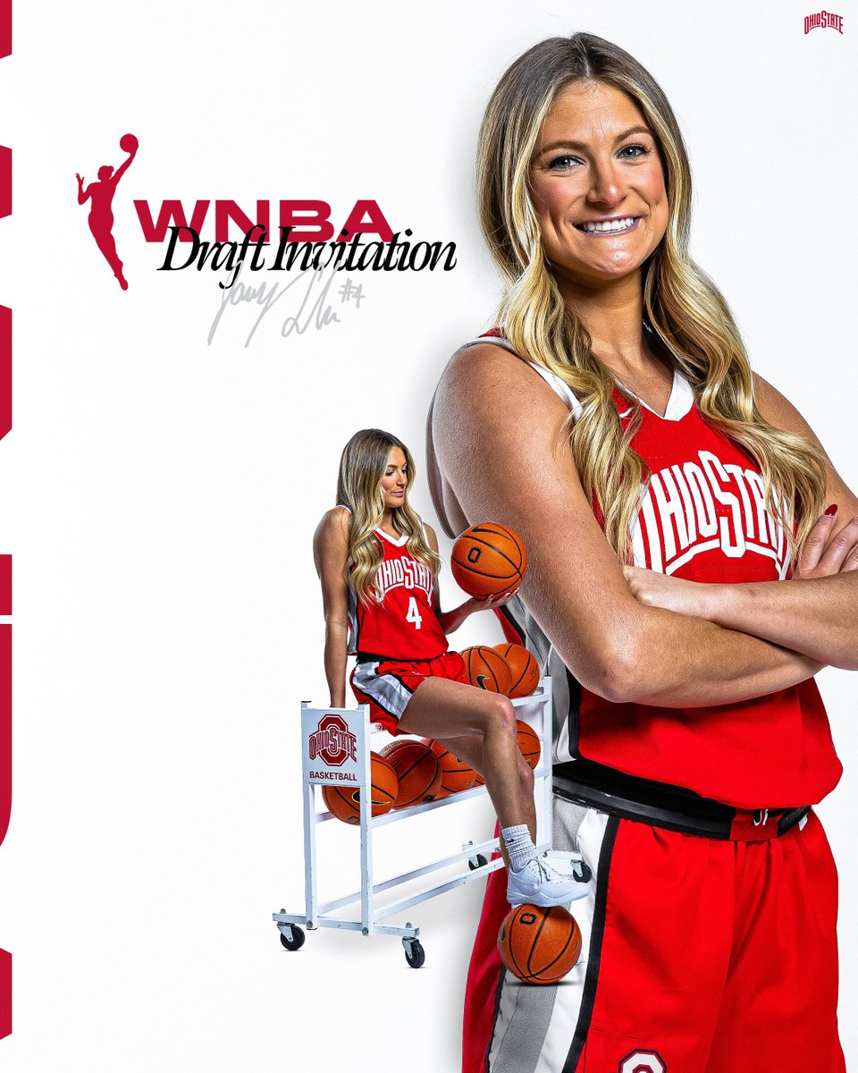 .@JacySheldon is one of the fifteen players invited to the WNBA Draft in Brooklyn on Monday!
