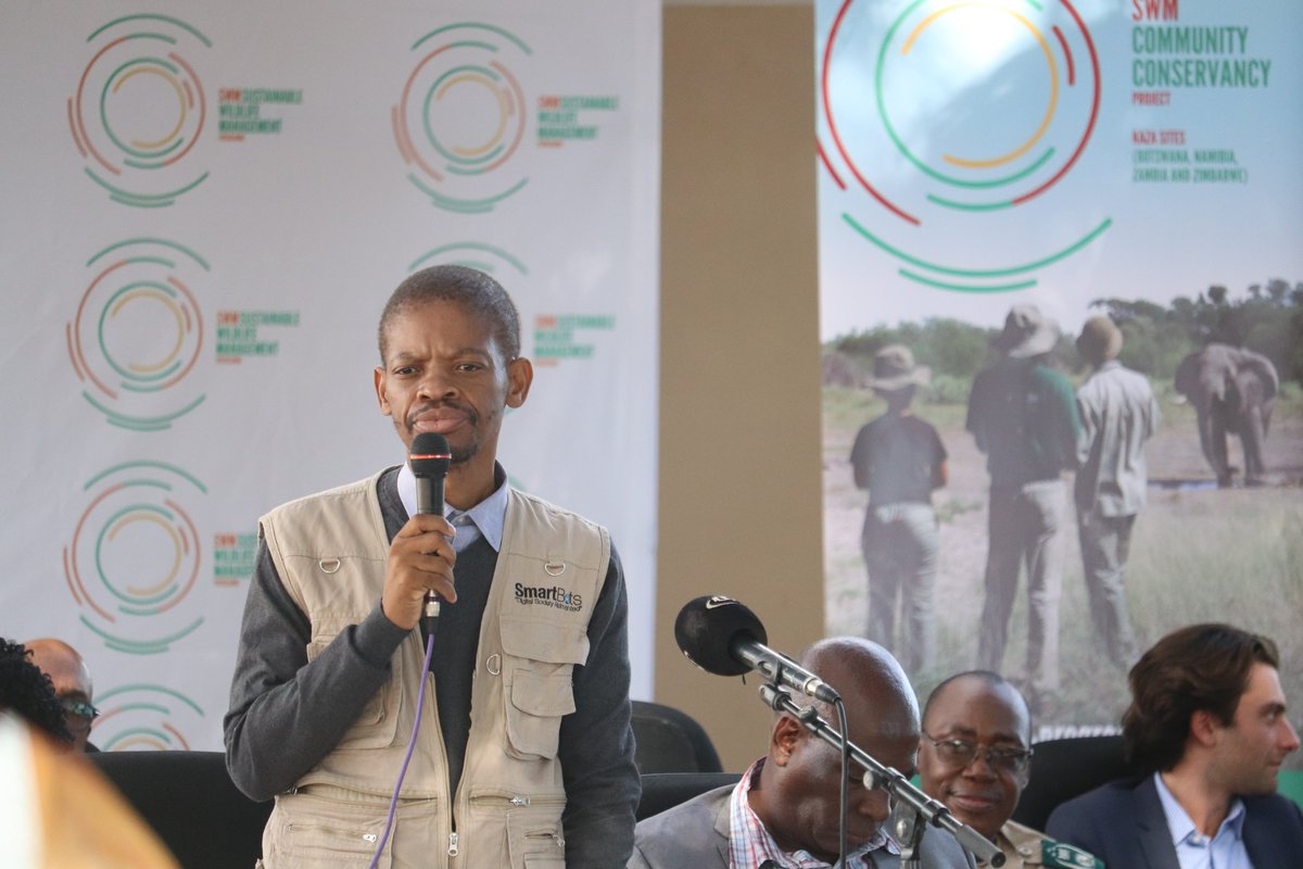 FAOBotswana's tweet photo. Yesterday, Botswana's Minister of Tourism &amp; Environment, Hon. Dumezwini Mthimkhulu, &amp; French Secretary of State for Development and International Partnership, Dr. Chrysoula Zacharopoulou &amp; other high-level officials visited the #SWMProgramme Community Conservancy project in Habu. https://t.co/RzdSBFOdcw