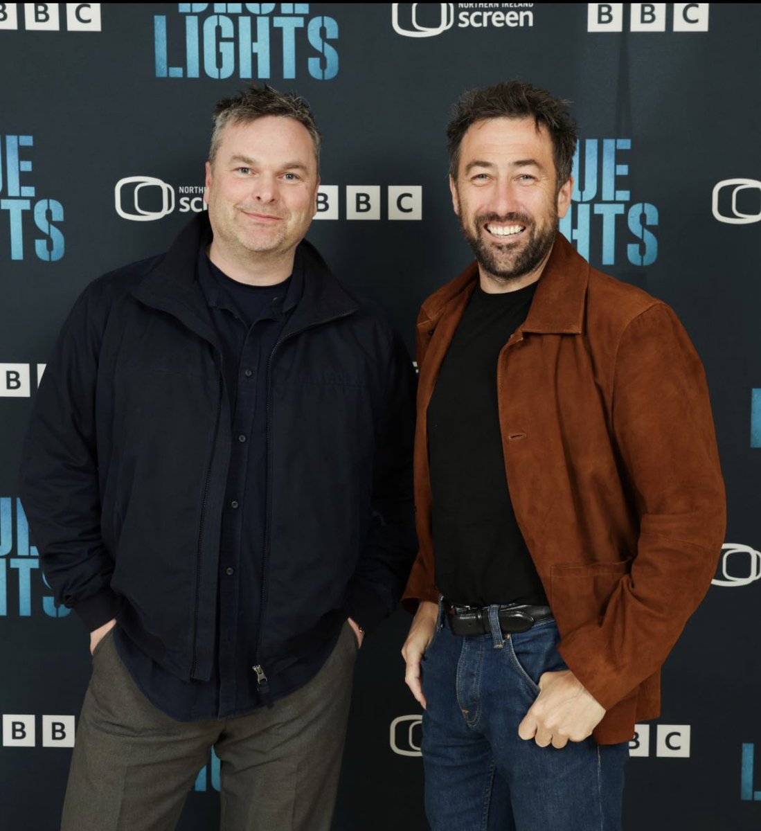 #ProudWifey - hats off to my husband Adam Patterson and Declan Lawn for writing, directing and exec producing the second series of the brilliant TV drama #BlueLights 👏 Tune in Monday @BBCOne 9pm for series two! 📺