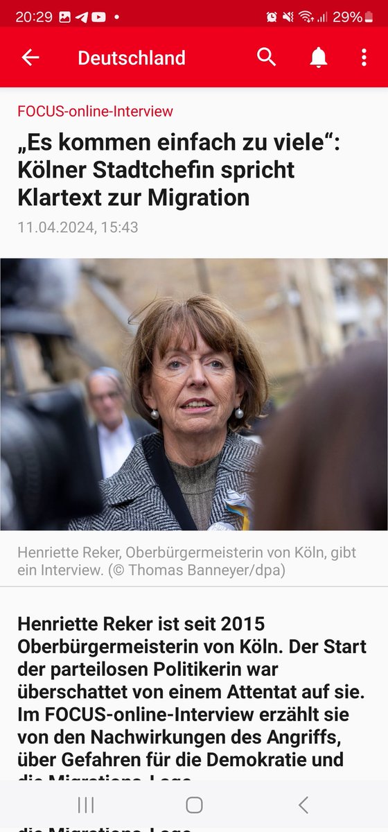 Auf einmal Frau @HenrietteReker ? Wenn wir das sagen, gibt es immer grosses Geheule!