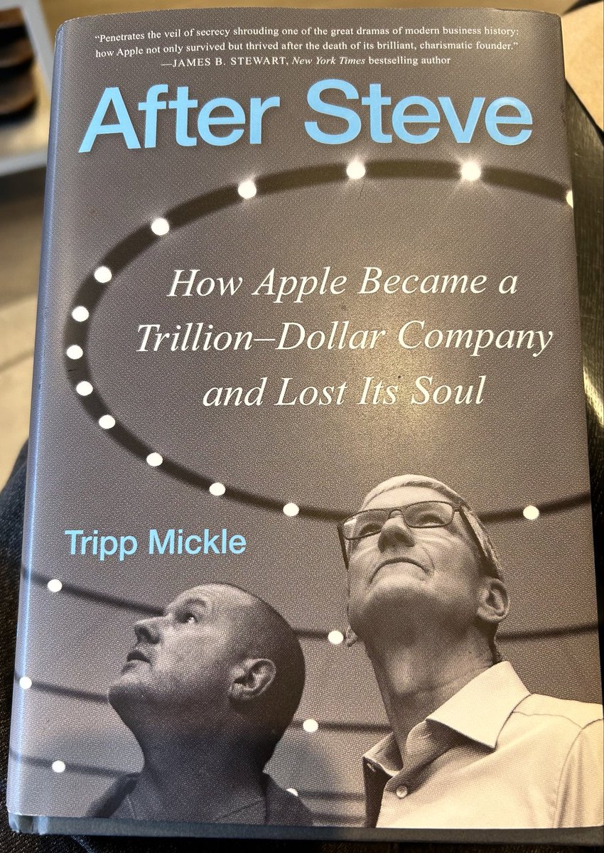 #currentlyreading After Steve (2022) by Tripp Mickle