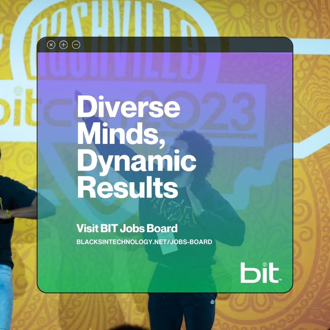 Find the future of tech today on BIT's job board. Diversity wins! #TechInnovation #BITFoundation bit.ly/bit_jobs3