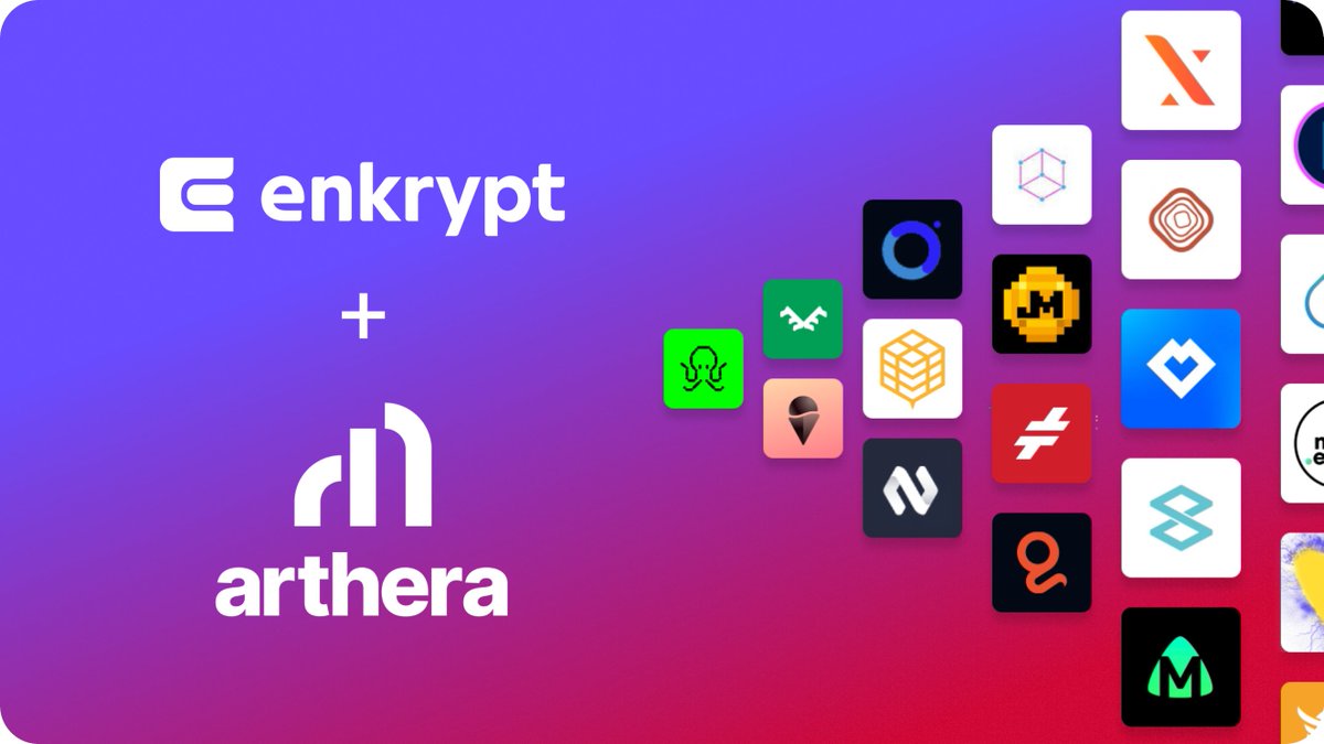 Have you tried out @artherachain yet? 👀 @Enkrypt makes it easy! Head to faucet.arthera.net and enter your #Arthera address 🤝 Open your Enkrypt and you're good to go - it's that simple! #dontbelate What chain should we add next? Try Enkrypt 👇 enkrypt.com/download.html